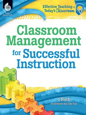 cover image of Classroom Management for Successful Instruction